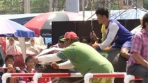Thailandia in festa per la centenaria corsa dei bufali