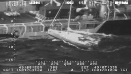 Il marinaio fa una salto e si salva la vita