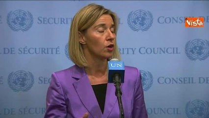 Mogherini: «Fiduciosa che accordi di Minsk saranno rispettati»