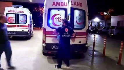 İnegöl'de pansiyonda kavga: Bir kişi bıçaklandı