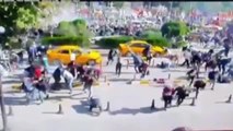 Ankara, l'esplosione nelle immagini della telecamera di sicurezza