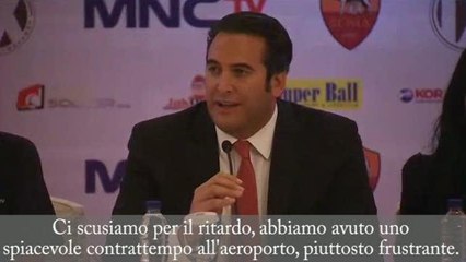 Indonesia, 5 giocatori della Roma respinti alla frontiera