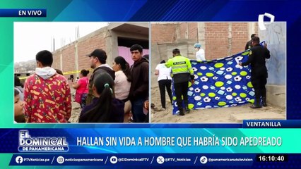 Ventanilla: hallan sin vida a padre de familia que habría sido apedreado