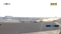 Formula Regional Asian Championship 2023 Kuwait Race 1 Start Huge Pile Up
