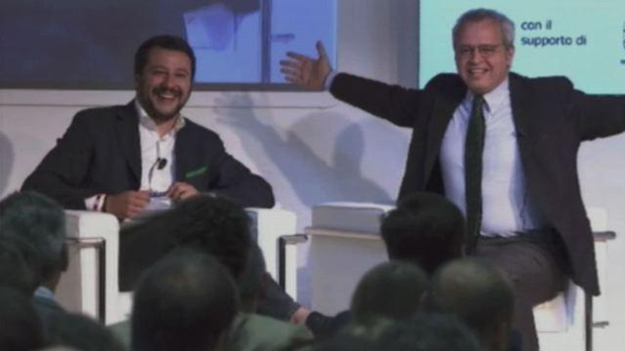 Salvini:  «Impossibile mettere una felpa con la scritta giovani imprenditori»