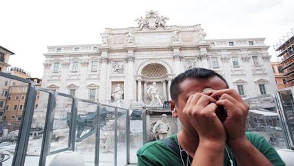 Fontana di Trevi, la facciata finalmente libera dai ponteggi dei restauri