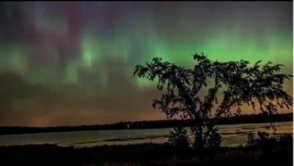 L’aurora boreale nei cieli degli Stati Uniti