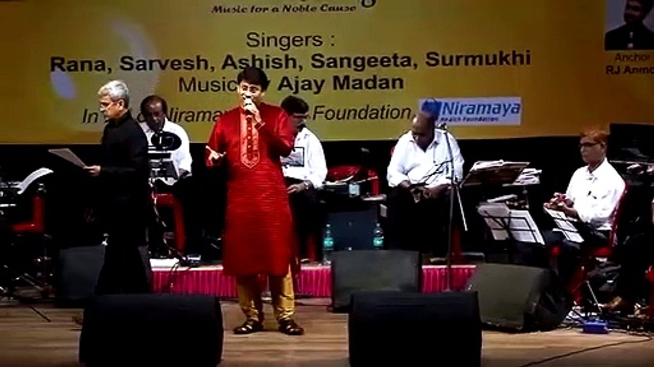 Teri Aankhon Ke Siwa || Rafi Ki Yaden || Rana Chattarji live cover song ...