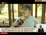 Mirandinos invitan a la población venezolana a disfrutar de los espacios del Parque Vizcaya