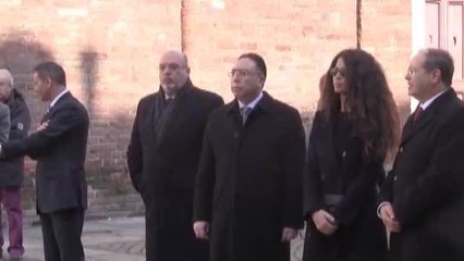 Torino, Afef al funerale delle vittime della strage di Tunisi