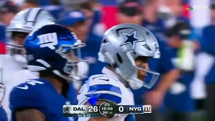 Dallas Cowboys vs New York Giants Full Highlights 3rd QTR _ Sep 10 - Week 1 _ NFL Season 2023