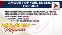 DBM, aprubado na ang P3-B fuel subsidy sa PUVs