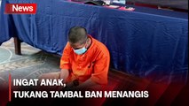 Ingat Anak, Tukang Tambal Ban Menangis saat Masuk Tahanan akibat Pembegalan