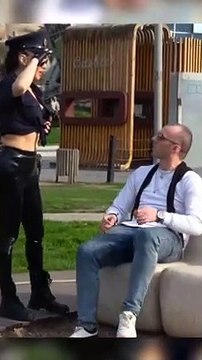 AWESOME REACTIONS - Fake POLICE OFFICER Prank #funny #pranks #comedy