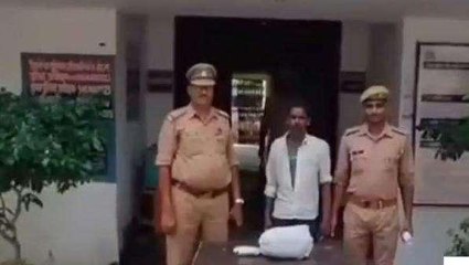 उन्नाव: पुलिस ने किया शातिर गांजा तस्कर को गिरफ्तार, बाइक में छिपाया था गांजा