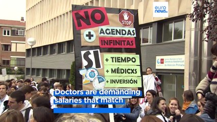 Tired, overworked and underpaid: Why doctors across Europe are going on strike
