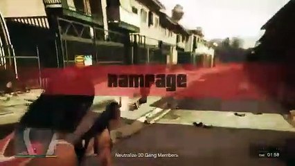 Grand Theft Auto 5 Rampage Ballas