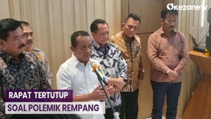Tiga Menteri Jokowi Gelar Rapat Tertutup soal Polemik Rempang di Batam