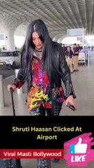 Shamita Shetty, Shruti Haasan & Varun Dhawan with Wife Natasha at Airport Viral Masti Bollywood
