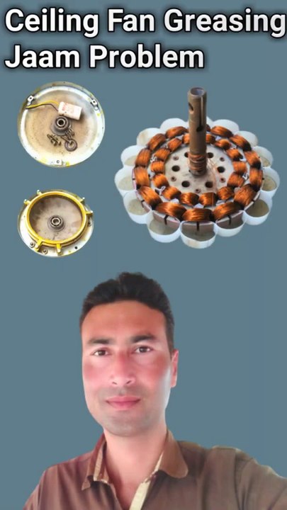 ceiling Fan greasing karke bhi jaam problem | ceiling fan jam repair | shorts