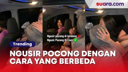 Bukannya Ketakutan, Wanita Ini Berhasil Membuat Pocong dari Wahana Hantu Salah Tingkah