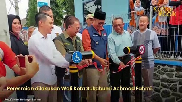 JALUR PEDESTRIAN DI JALAN BHAYANGKARA DIRESMIKAN PEMKOT SUKABUMI, PENCANANGAN WALKING TOURISM