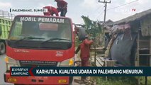 Dampak Karhutla, Kualitas Udara di Palembang Menurun