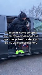 "¡A solo un euro!": Francés regresa a su país e imita a cobradores de combis de Perú