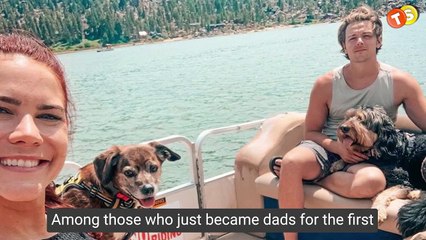 Courtney Hope's ex welcomes a baby with his girlfriend