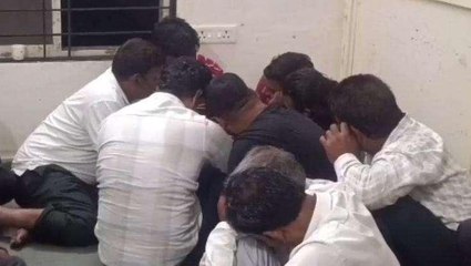 देवास: कोतवाली पुलिस की दबिश, जुआ खेलते 23 आरोपी दबोचे