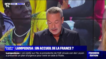 ÉDITO - Migrants à Lampedusa: "Le problème n'est pas une question économique ou démographique mais politique"
