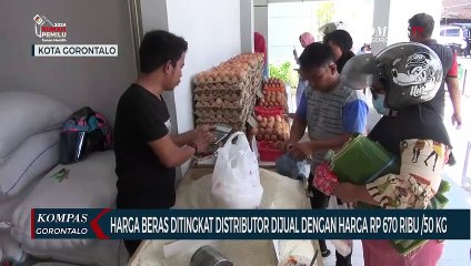 Harga Beras di Pasar Modern Kota Gorontalo Fluktuatif