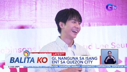 Lee Seung-gi, nanguna sa isang charity event sa Quezon City | BK