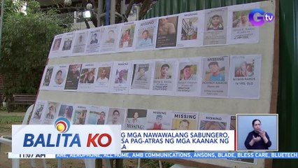 Ilang pamilya ng mga nawawalang sabungero, nangangamba sa pag-atras ng mga kaanak ng ibang nawawala | BK