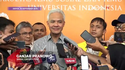 Kesan Ganjar Pranowo Usai Hadir Mengisi Kuliah Kebangsaan FISIP UI