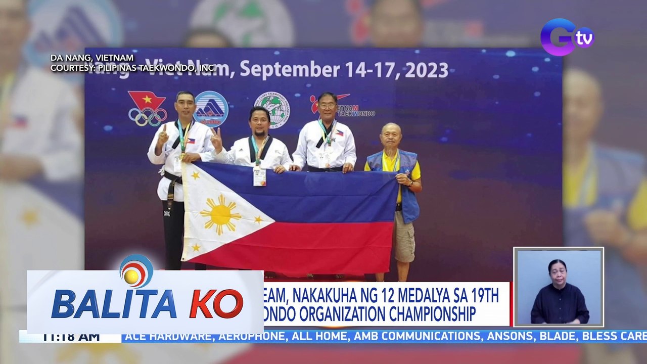 PHL Taekwondo Team, nakakuha ng 12 medalya sa 19th Int'l Clubs Taekwondo Organization Championship | BK