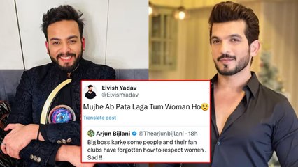 Elvish Yadav और Arjun Bijlani की Controversy हुई शुरू, औरतों पर ऐसा Comment सुन क्या बोले fans!