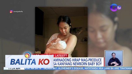 Lovely Abella, aminadong hirap mag-produce ng gatas para sa kaniyang newborn baby boy | BK