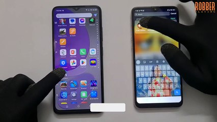itel S23 vs Oppo F9 Pro | Speed Test | Robber playing