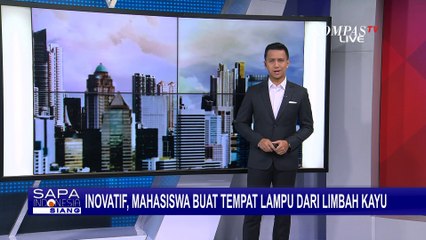 Inovatif, Mahasiswa di Surabaya Buat Tempat Lampu Ala 'Puzzle' dari Limbah Kayu