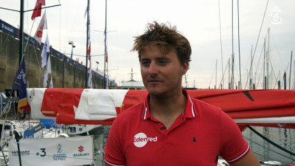 La Solitaire du Figaro Paprec 2023 : ITV PONTONS DÉPART 3EME ÉTAPE RS