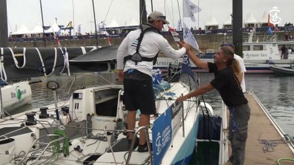 La Solitaire du Figaro Paprec 2023 : DÉPART PONTONS 3EME ÉTAPE RS