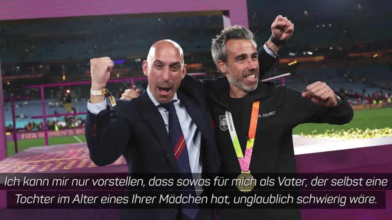Rubiales wegen Kuss-Skandal: 'Werde zurücktreten'