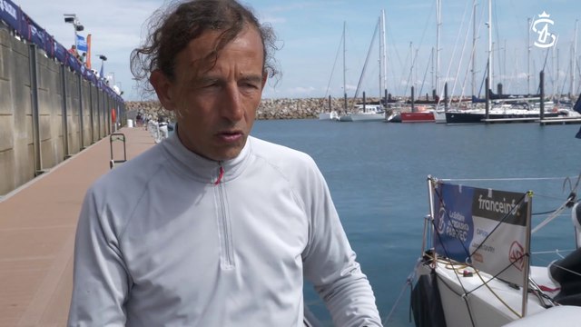 La Solitaire du Figaro Paprec 2023 : LAURENT GIVRY CAP HORN RETOUR AU PORT APRÈS ACCROCHAGE - ILLUSTRATIONS ET ITV - RS