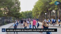 160.000 alumnos de Baleares vuelven hoy a las aulas