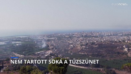 Újabb lövések dördültek Libanon legnagyobb palesztin menekülttáborában vasárnap