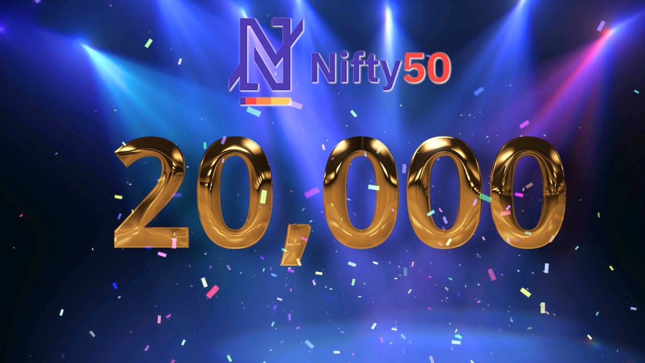 निफ्टी ने रचा इतिहास, पहली बार 20,000 का स्तर पार करके इंडेक्स ने बनाया नया ऑल टाइम हाई