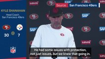 Purdy 'had a hell of a game' - 49ers coach Shanahan