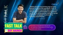 Fast Talk with Boy Abunda: Atom Araullo, nagsampa ng kaso laban sa red-tagging! (Episode 163)