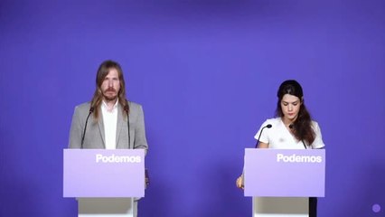 Download Video: Podemos celebra la dimisión de Rubiales y felicita a las campeonas del mundo